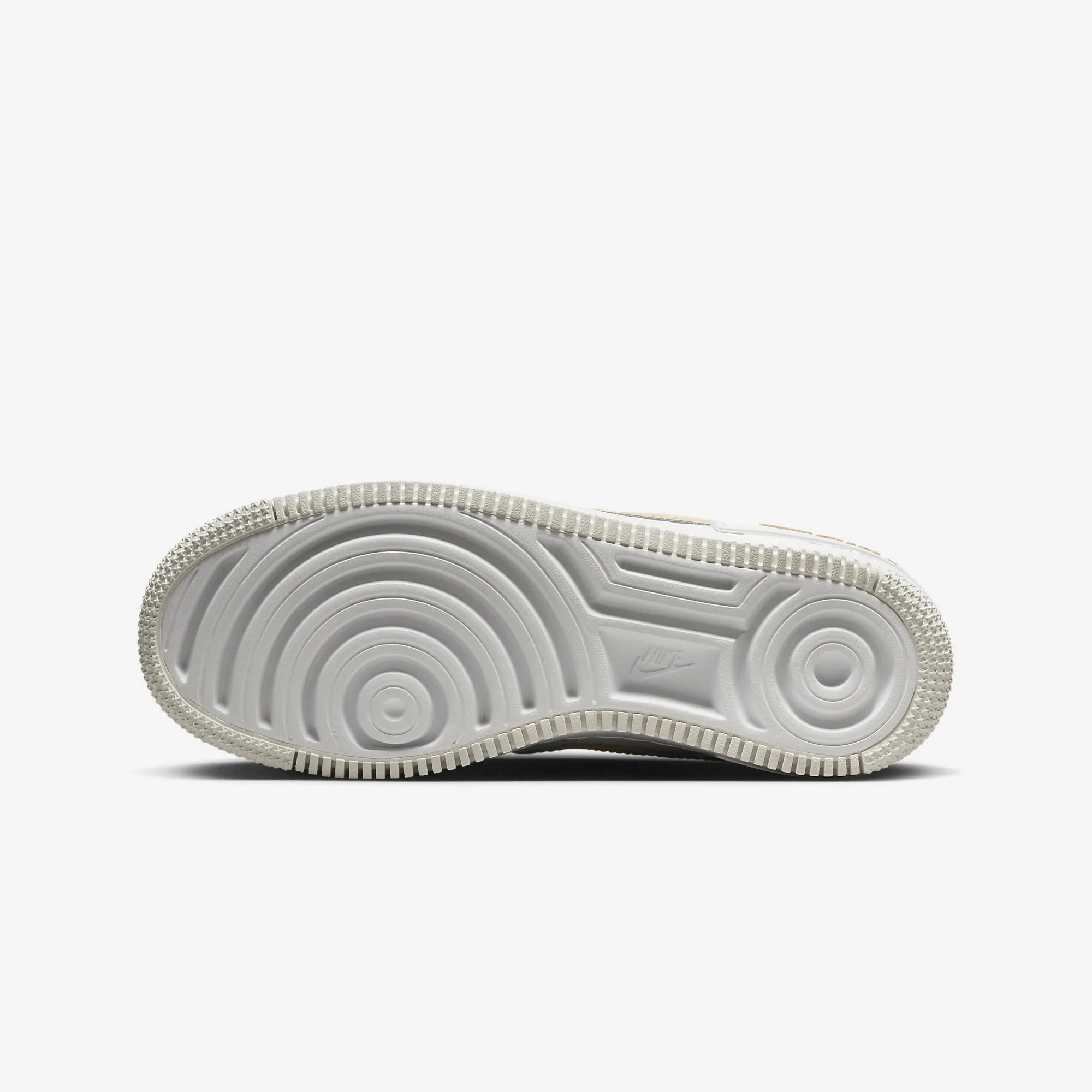 Nike | AIR FORCE 1 SHADOW  { SUMMIT WHITE/SESAME-WOLF GREY