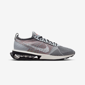 Nike | AIR MAX FLYKNIT RACER  { WOLF GREY/WHITE-BLACK-DARK GREY