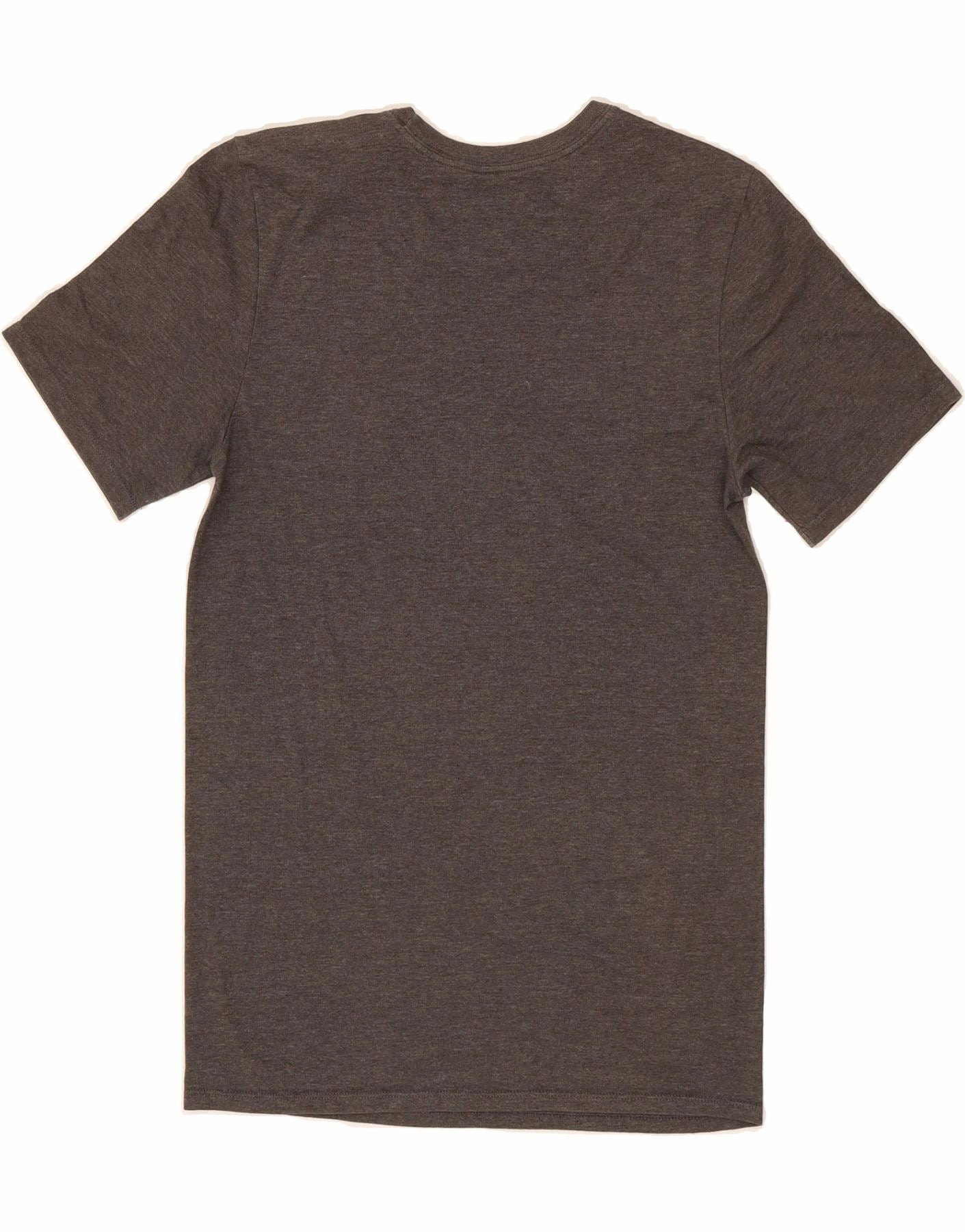 NIKE Mens Athletic Cut Regular Fit Graphic T-Shirt Top Small Grey Cotton