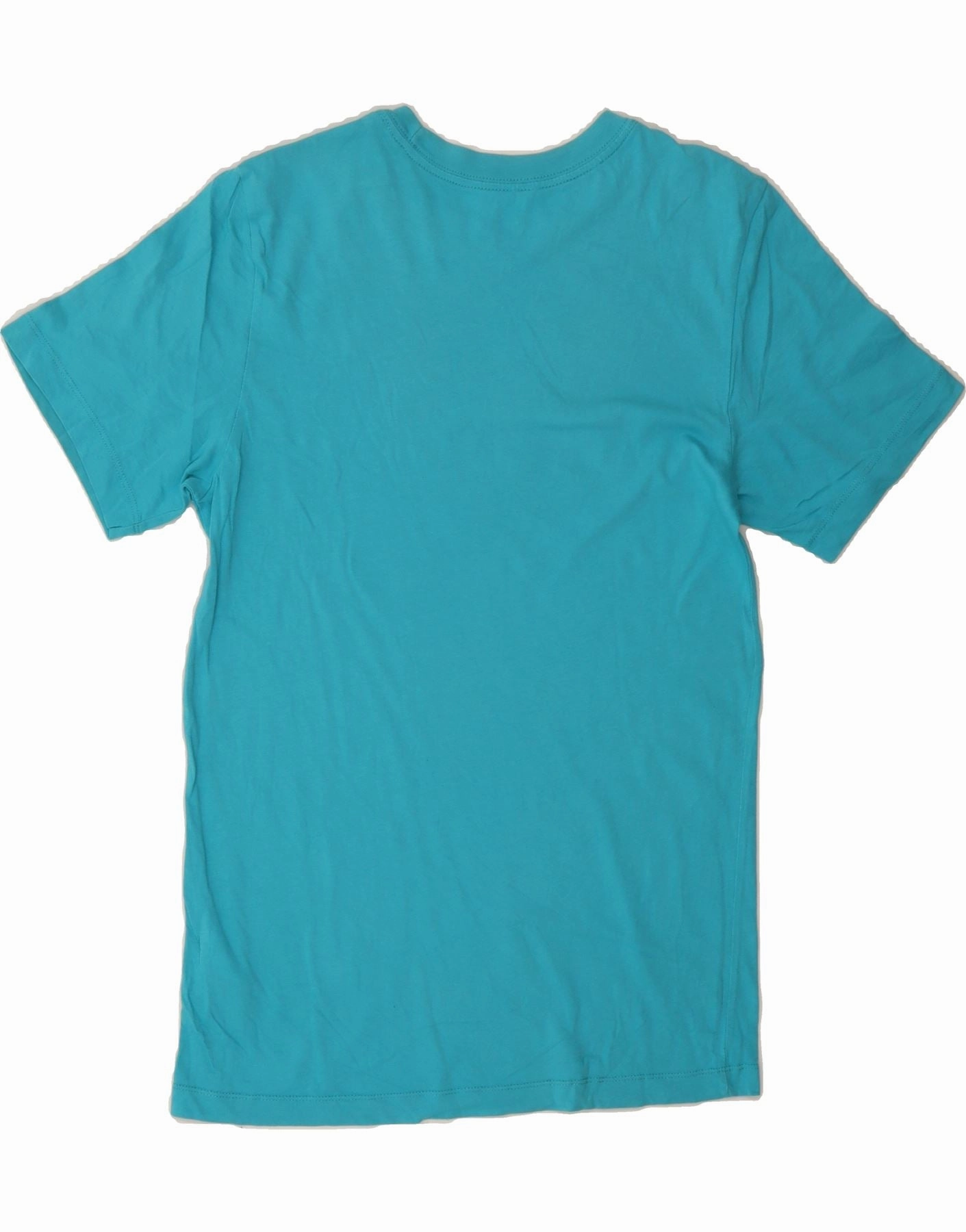 NIKE Mens Graphic T-Shirt Top Small Blue Cotton