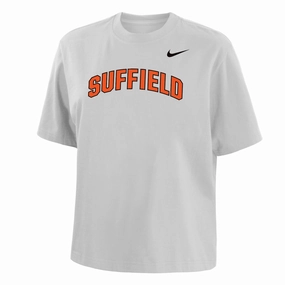 Nike Women's SS Boxy Tee White