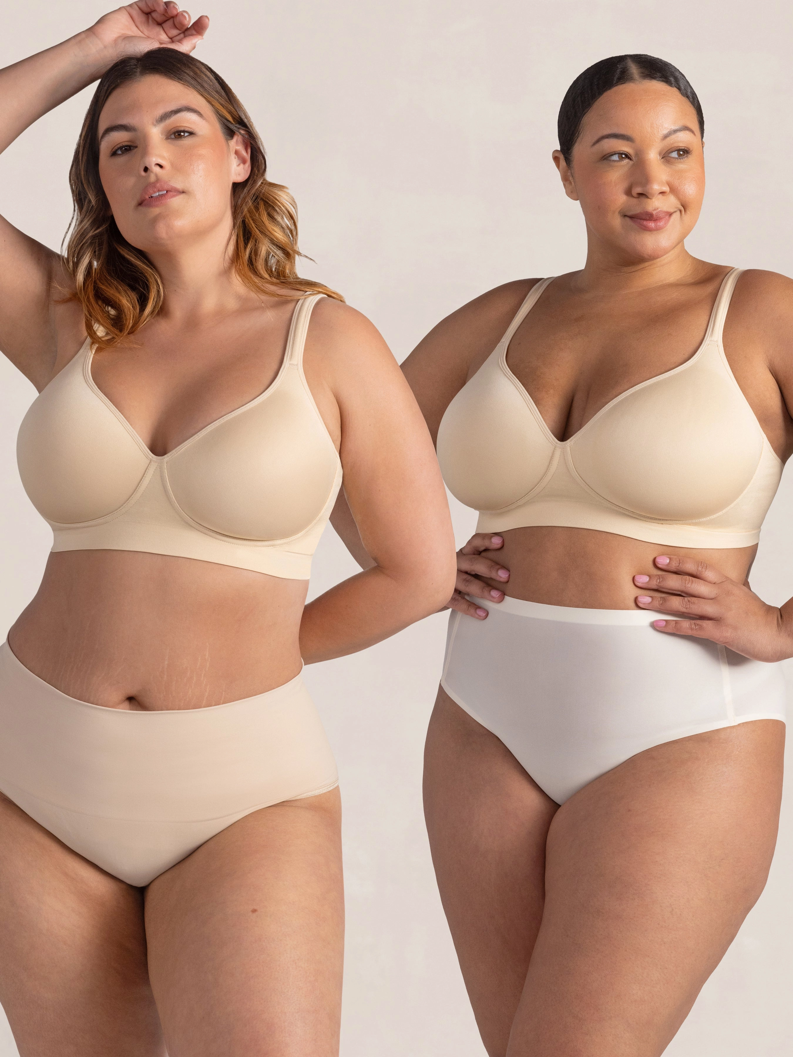 Offer: Truekind® 2-Pack Wireless Lift T-Shirt Bra - 50 percent OFF