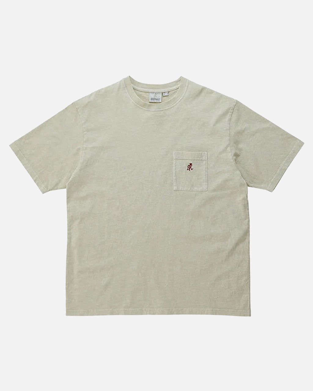 One Point Tee Pigment Dyed Natural Pigment
