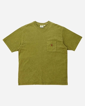 One Point Tee Pigment Dyed Pistachio Pigment