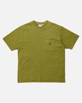 One Point Tee Pigment Dyed Pistachio Pigment