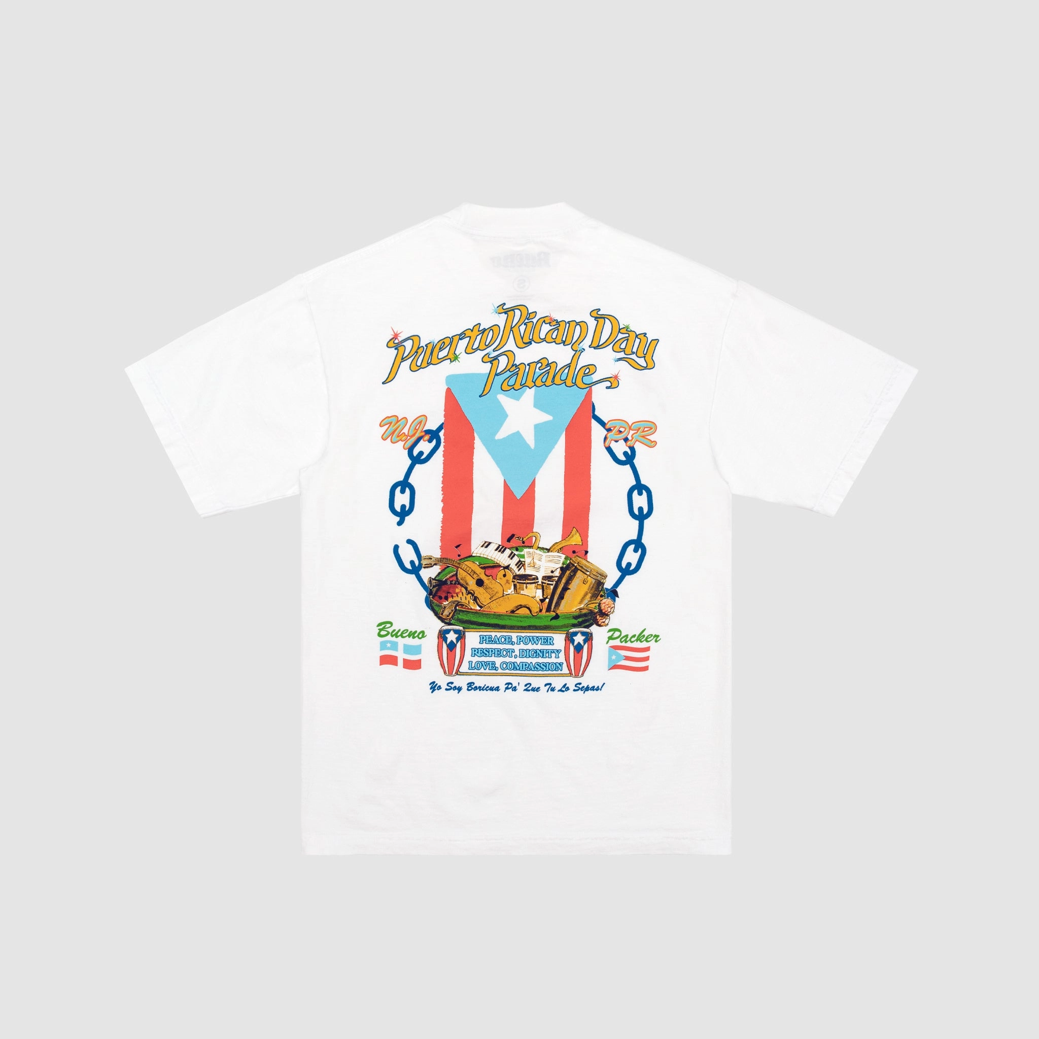 PACKER X BUENO PUERTO RICAN DAY PARADE S/S T-SHIRT