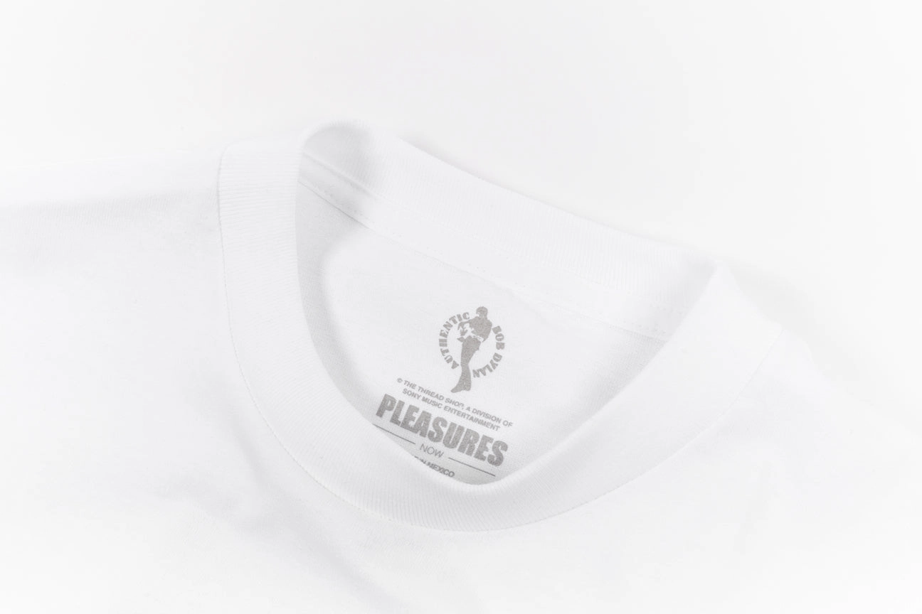 PLEASURES X BOB DYLAN DARTS S/S T-SHIRT