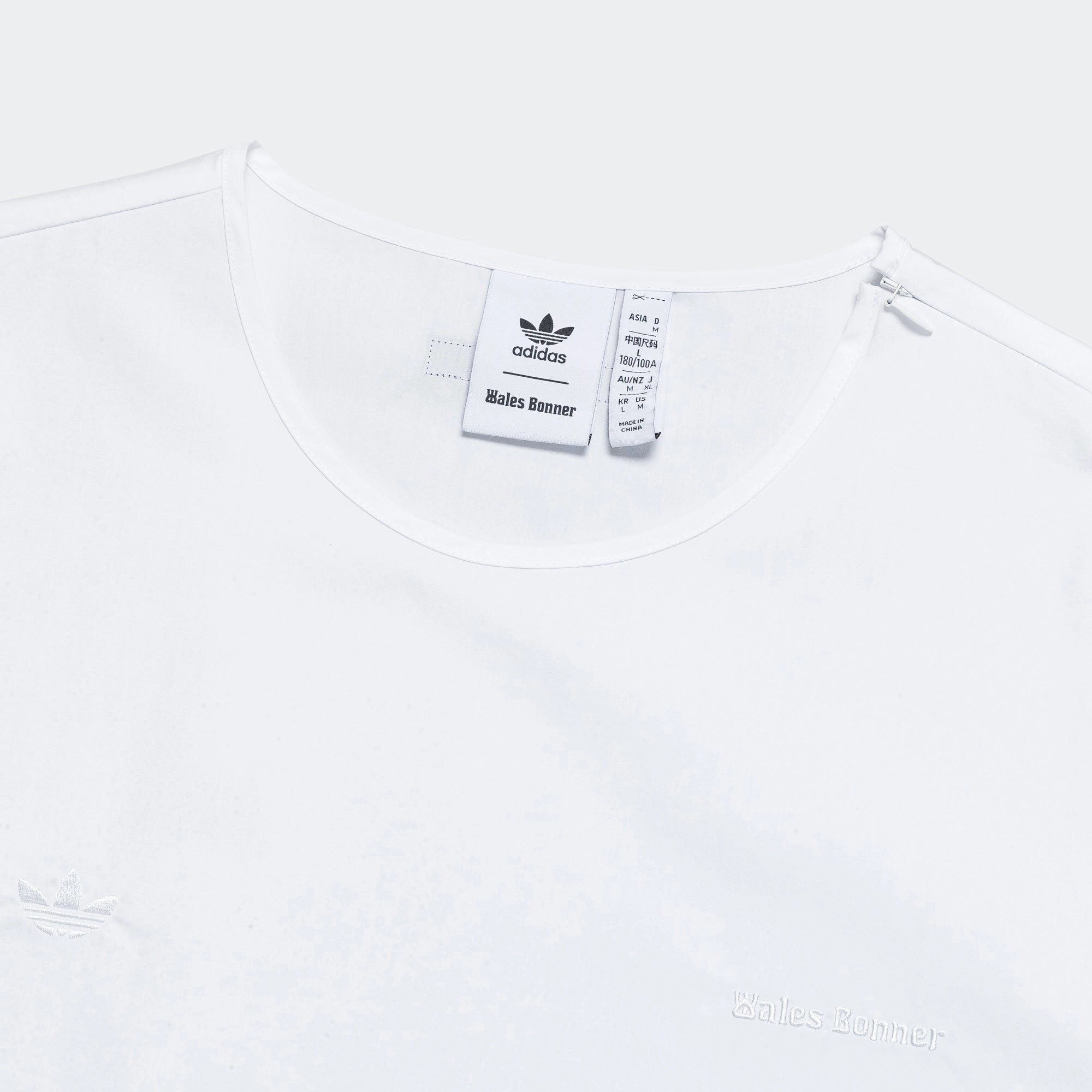 Poplin Pullover Tee x Wales Bonner - Core White