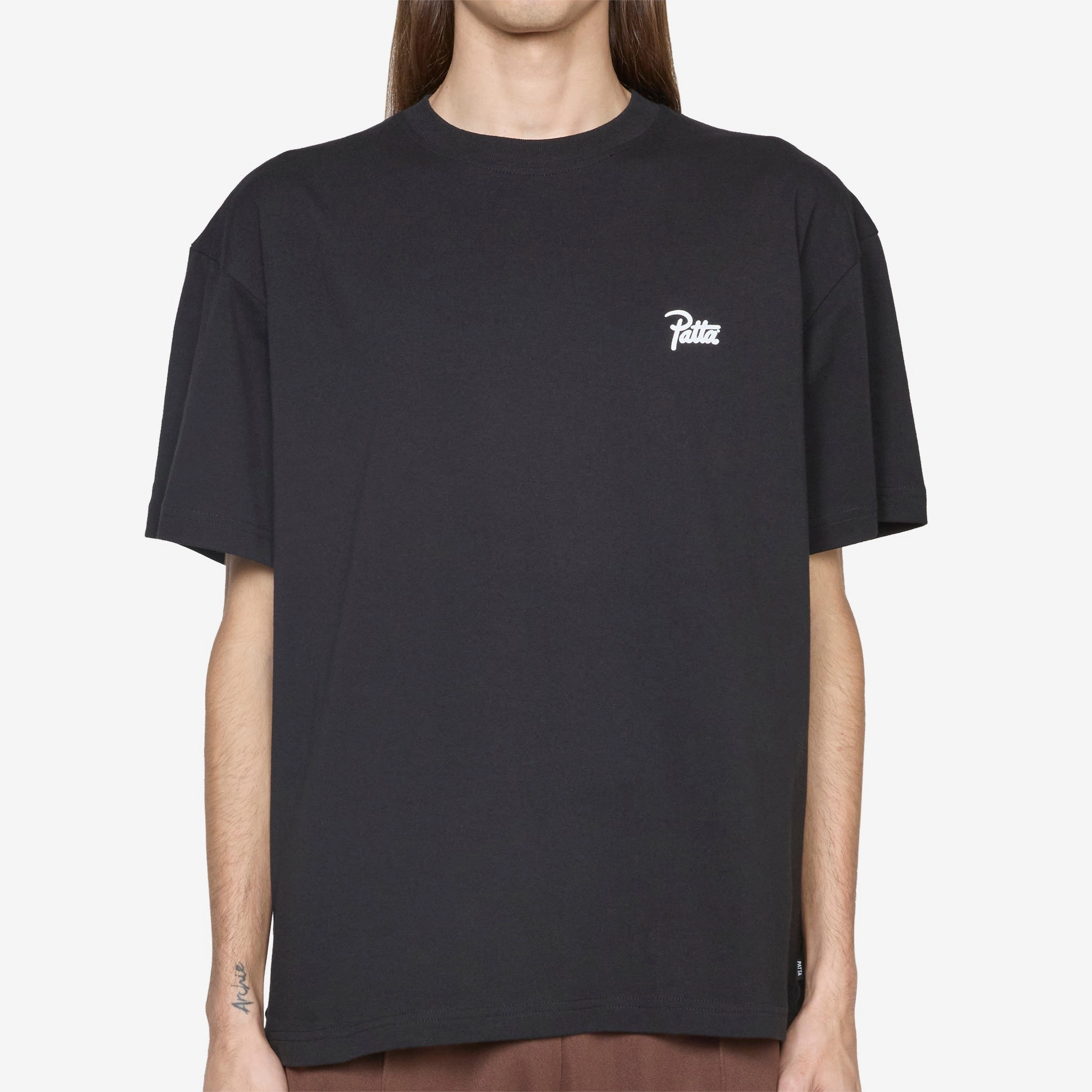 Postcard T-Shirt Black