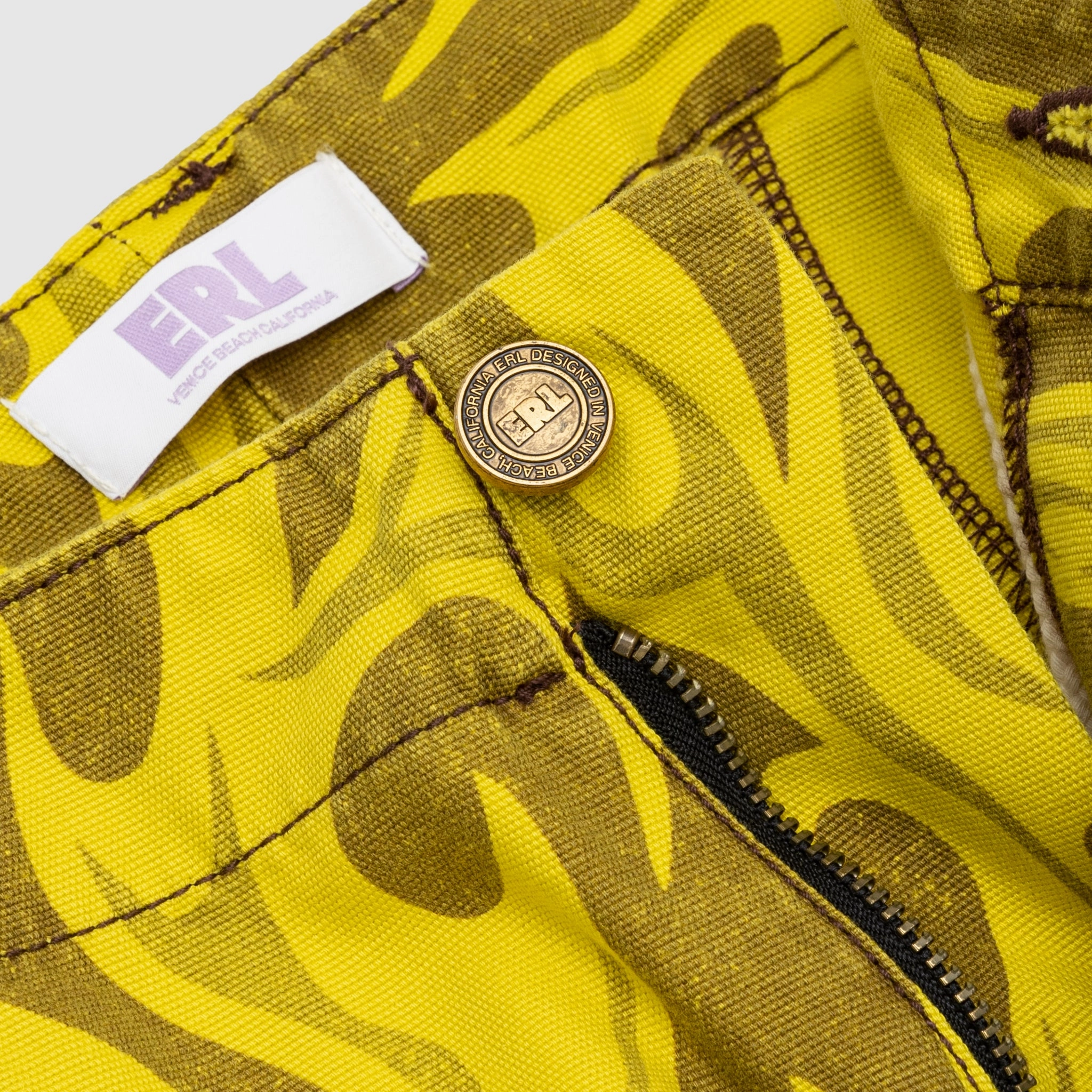 PRINTED WOVEN CARGO PANTS