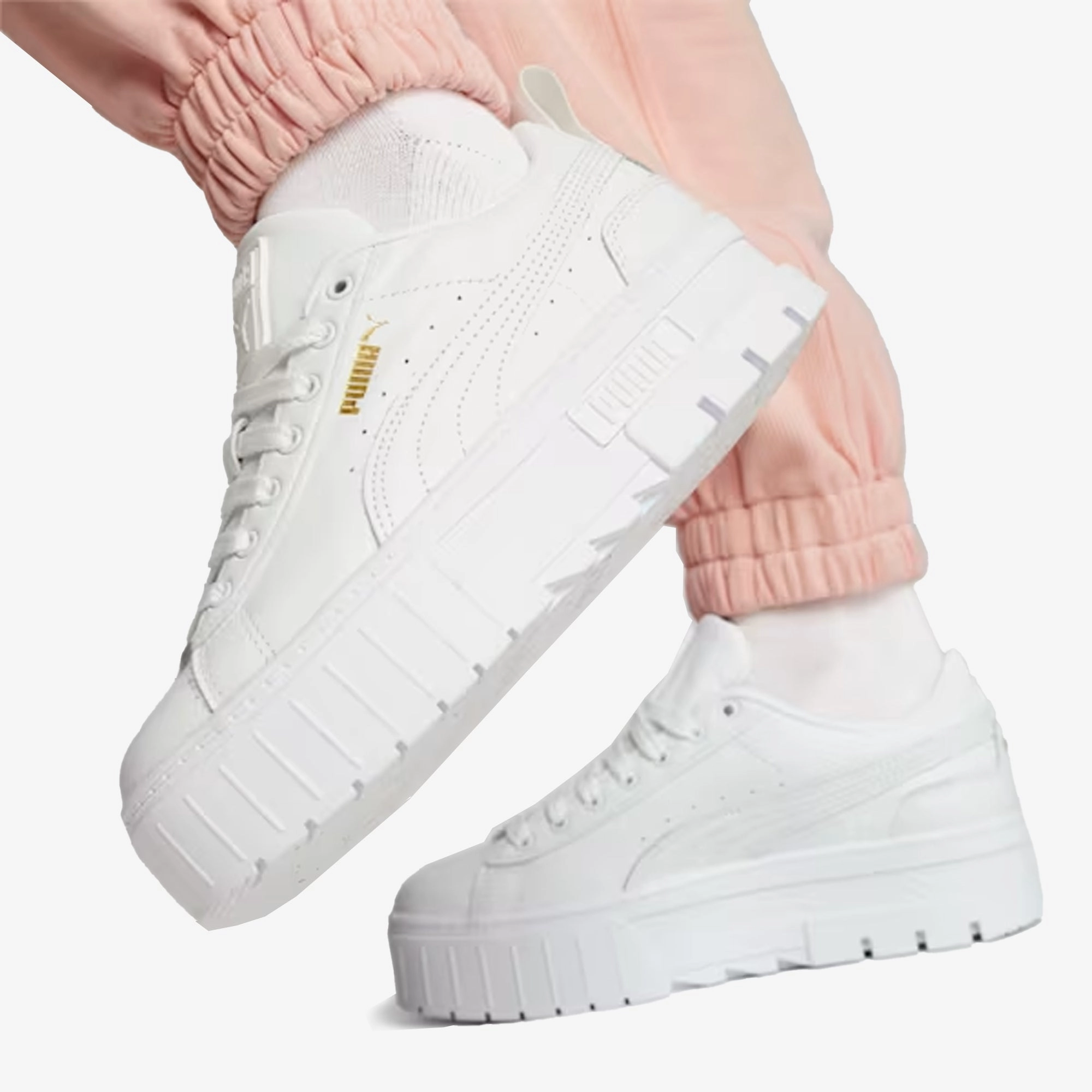 PUMA | MAYZE CLASSIC { WHITE