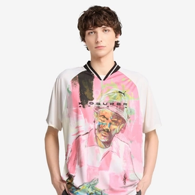 PUMA | x KIDSUPER GRAPHIC OVERSIZED JERSEY { WARM WHITE