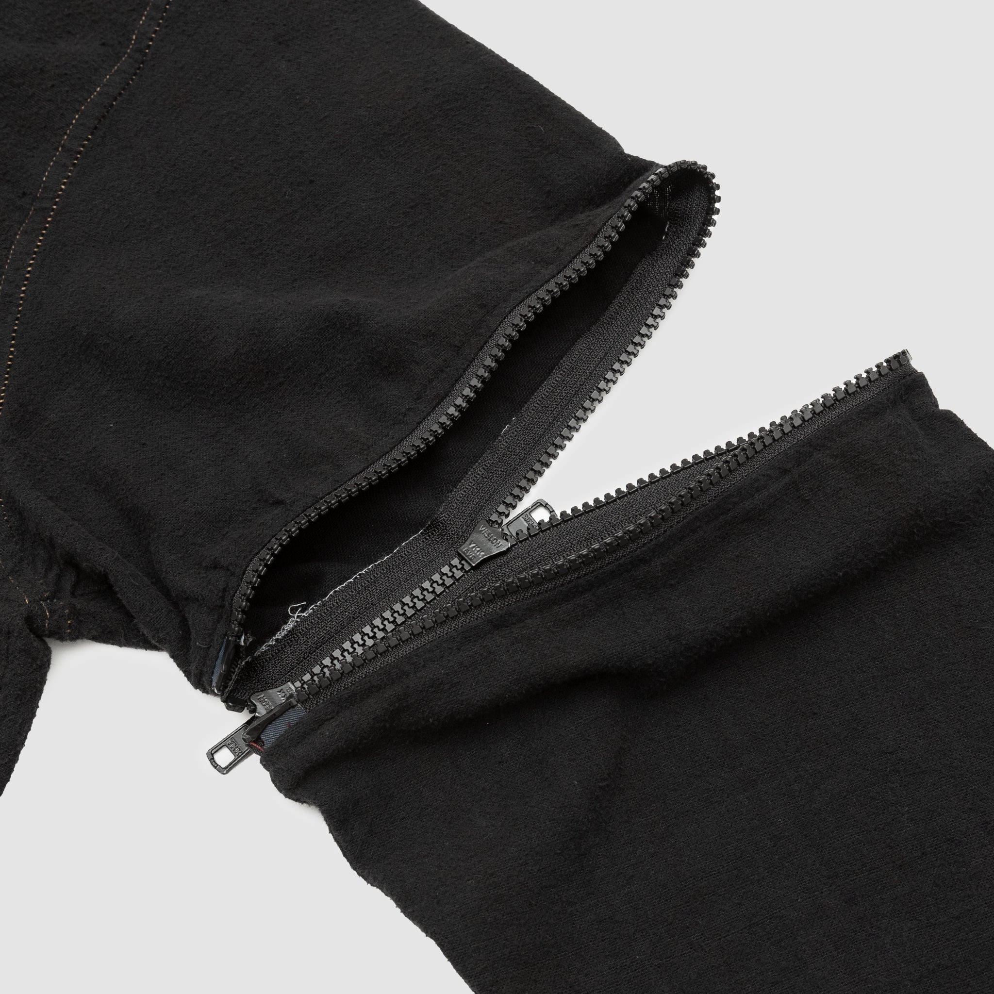 REBUILD BY NEEDLES 7 CUTS ZIPPED WIDE SHIRT