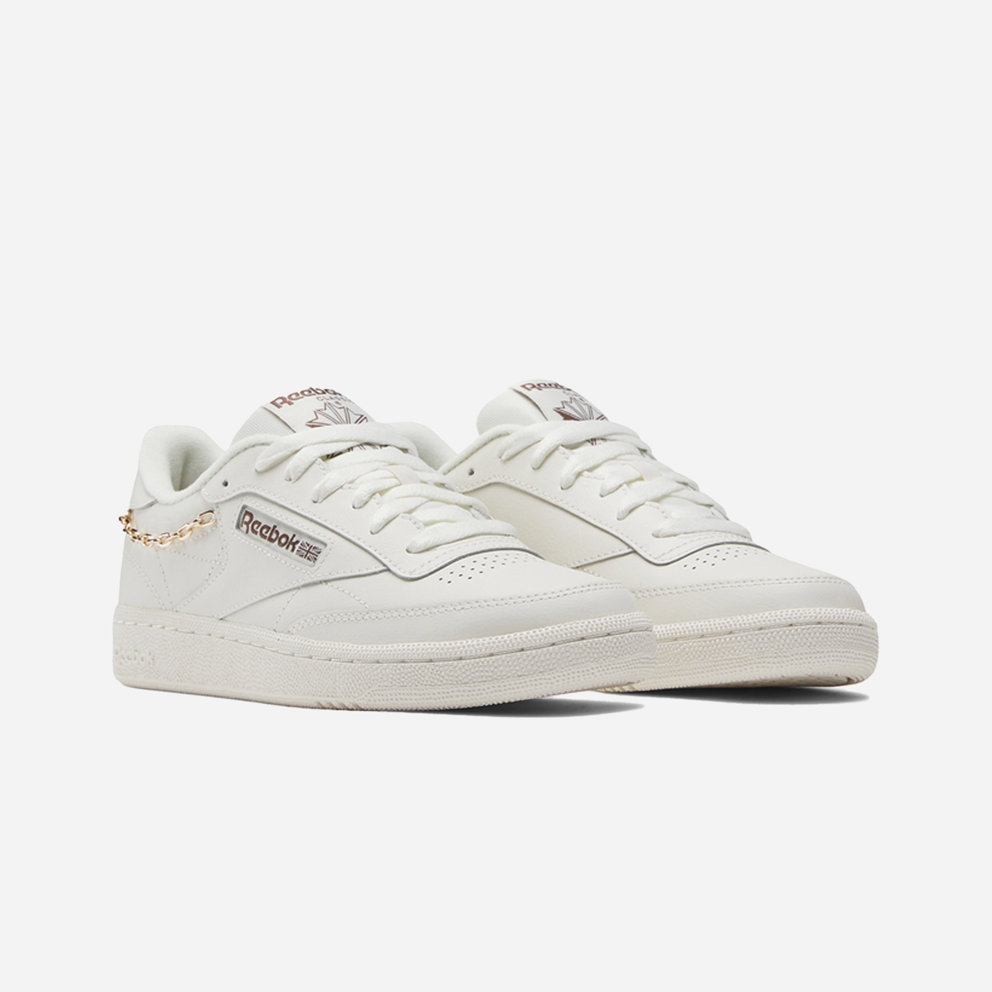 Reebok | CLUB C 85  { CHALK/GOLD METALLIC