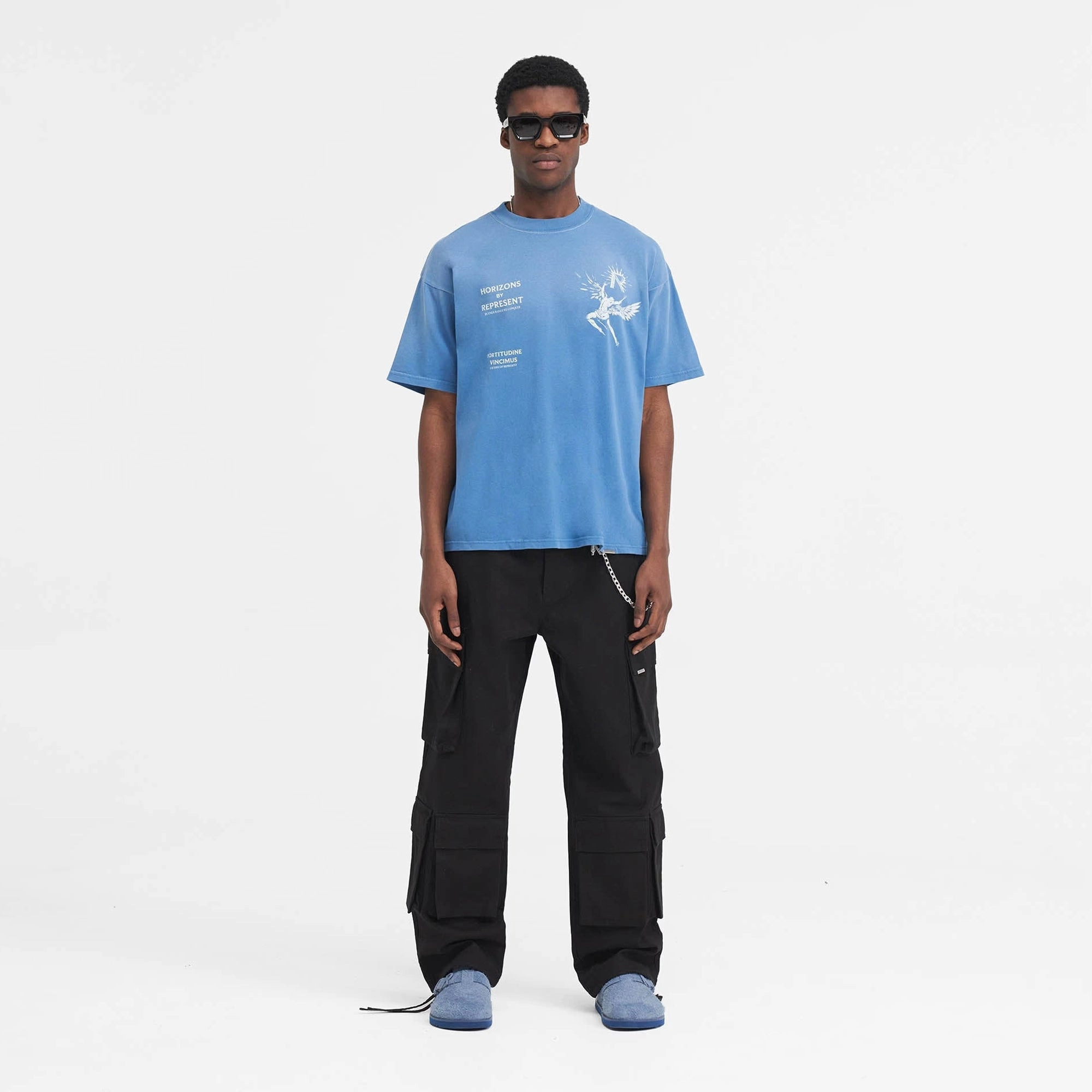 Represent | ICARUS T-SHIRT  { SKY BLUE