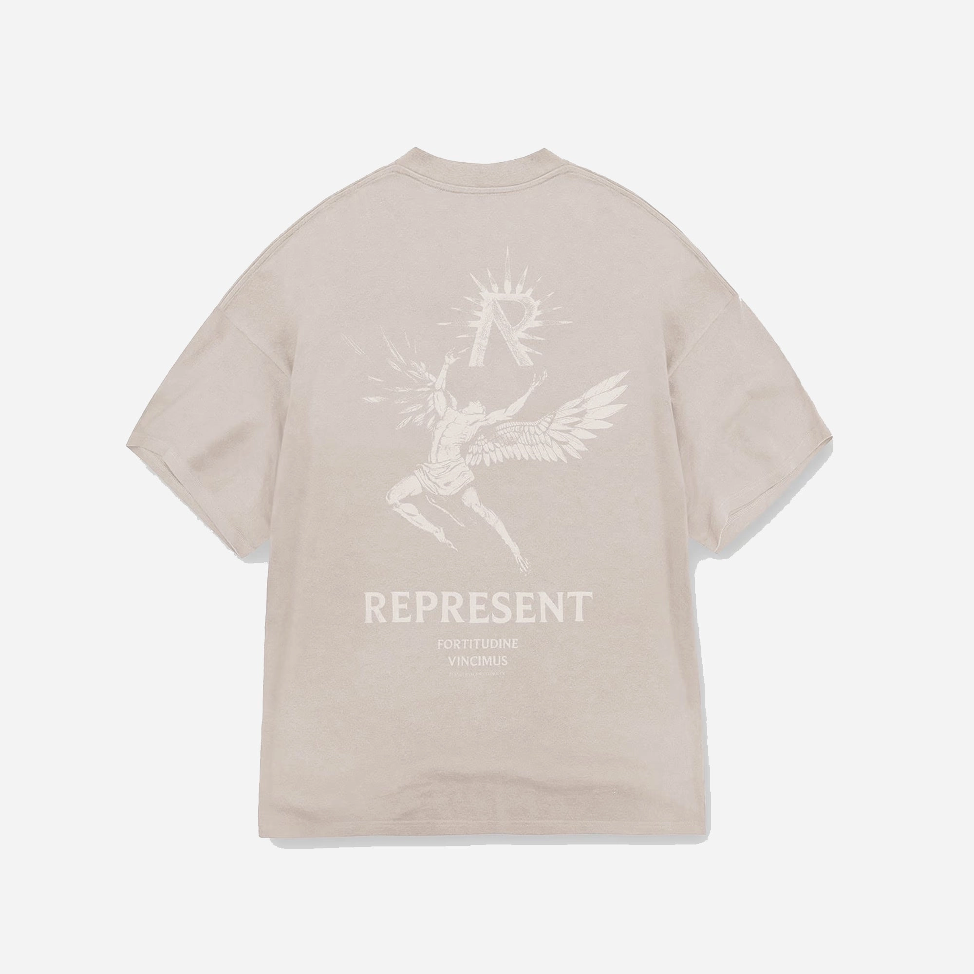 Represent | ICARUS T-SHIRT  { TAUPE