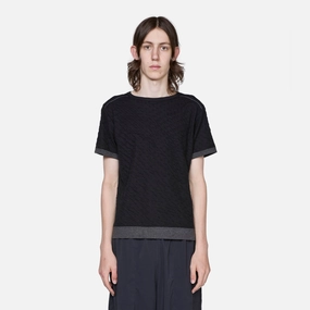 Reverse T-Shirt Black | Grey