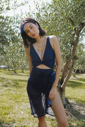 Riad Reversible Bikini Wrap Top | OLD CUT