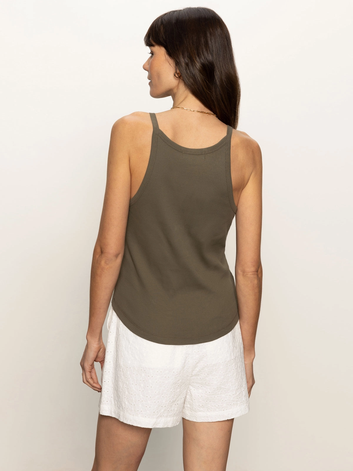 Ribbed Racer Tank Kalamata
