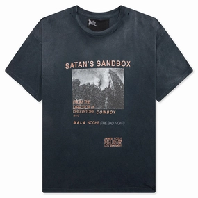 Satan's Sandbox Tee - Vintage Black