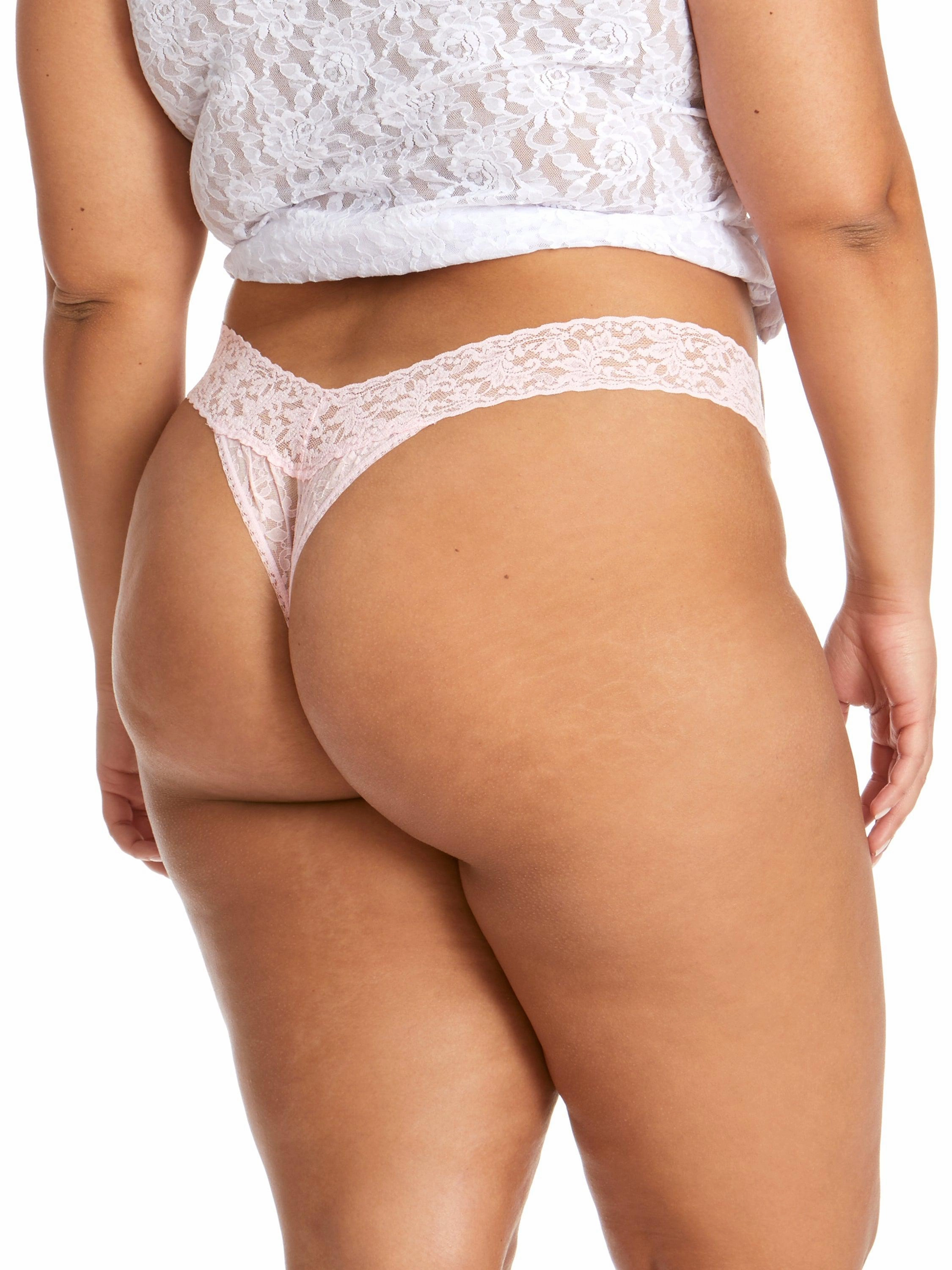 Signature Lace® Original Rise Thong Bliss Pink