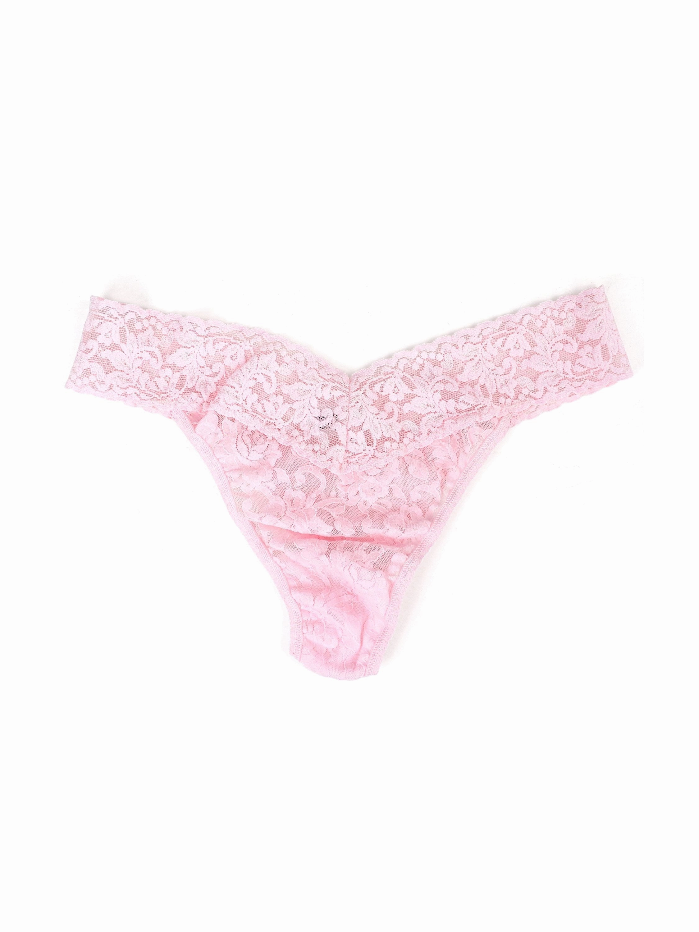 Signature Lace® Original Rise Thong Bliss Pink