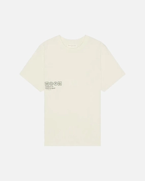 Simple Living T-Shirt Bone