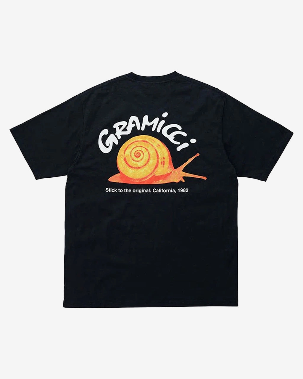 Snail Tee Vintage Black