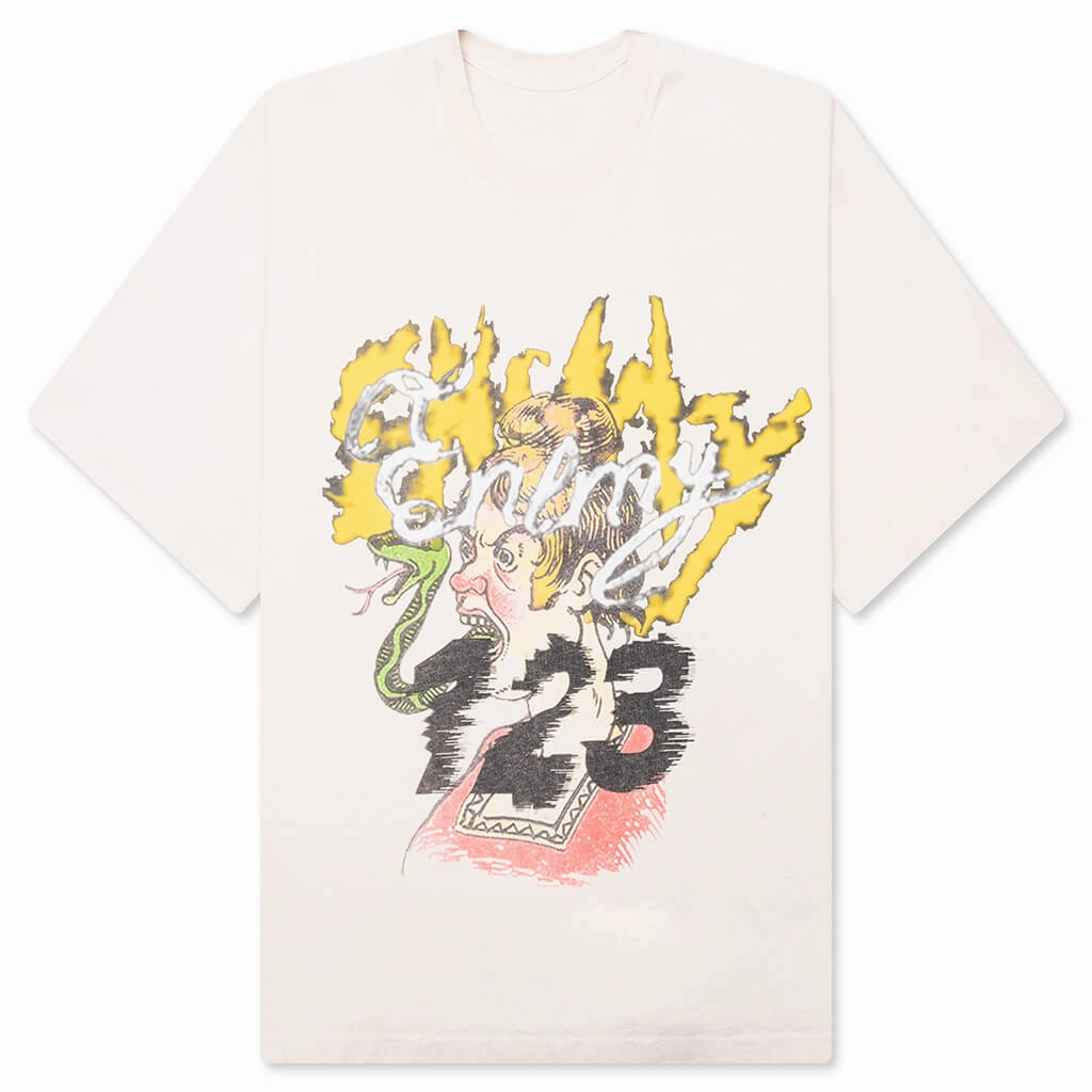 Snake CVA Tee - Vintage White