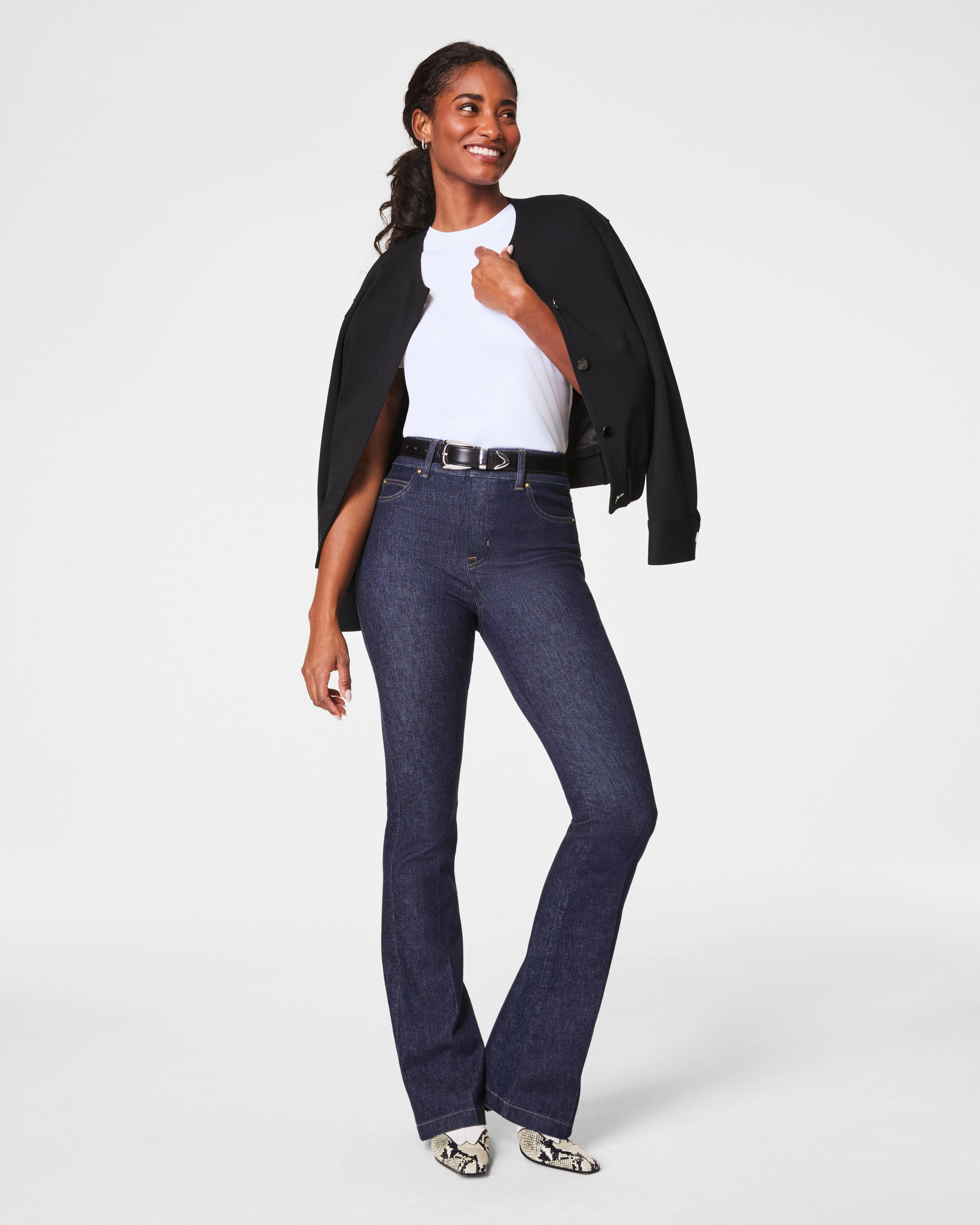 SPANX® Cotton Crewneck Tee