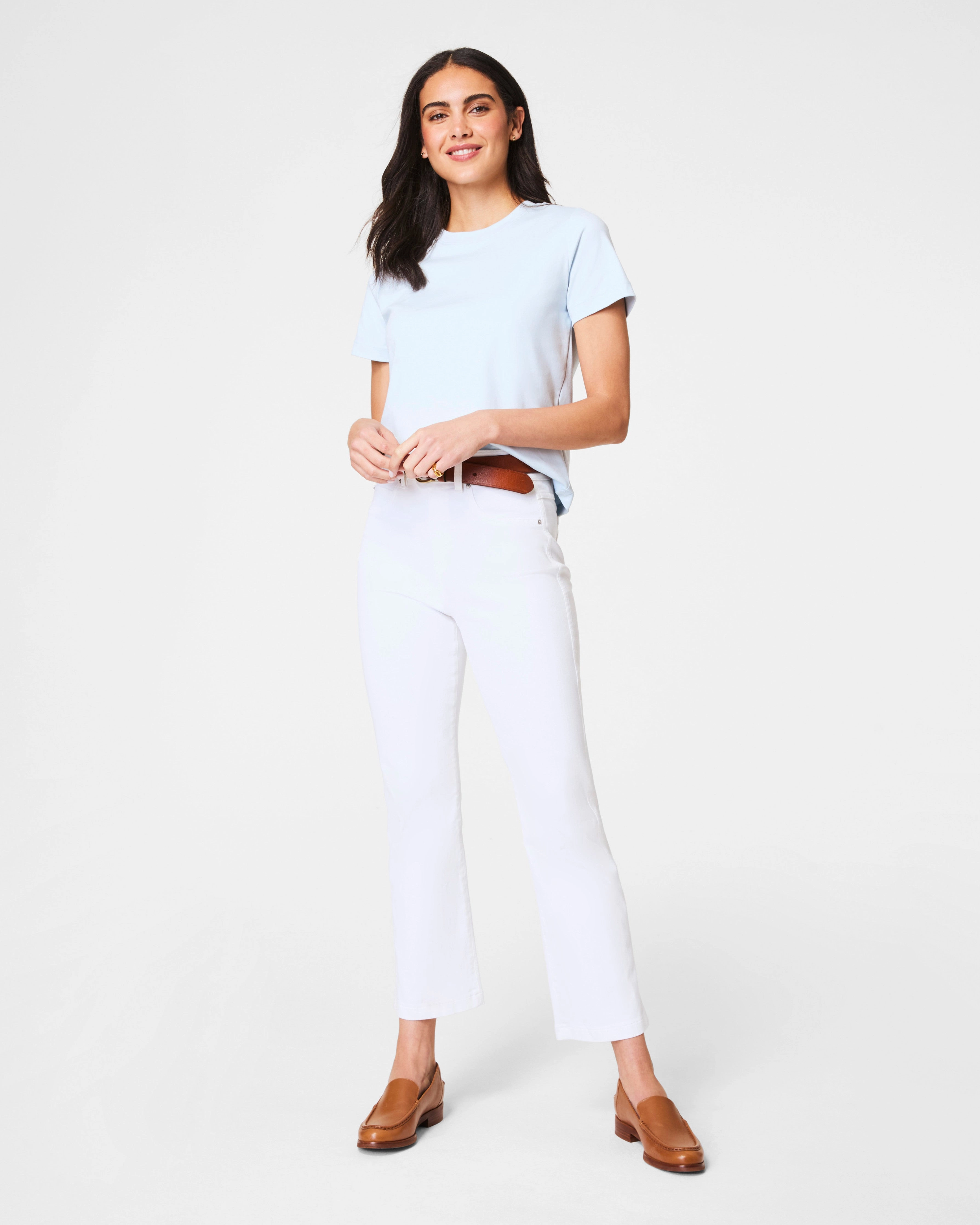 SPANX® Cotton Crewneck Tee