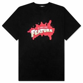 Splatter Tee - Black