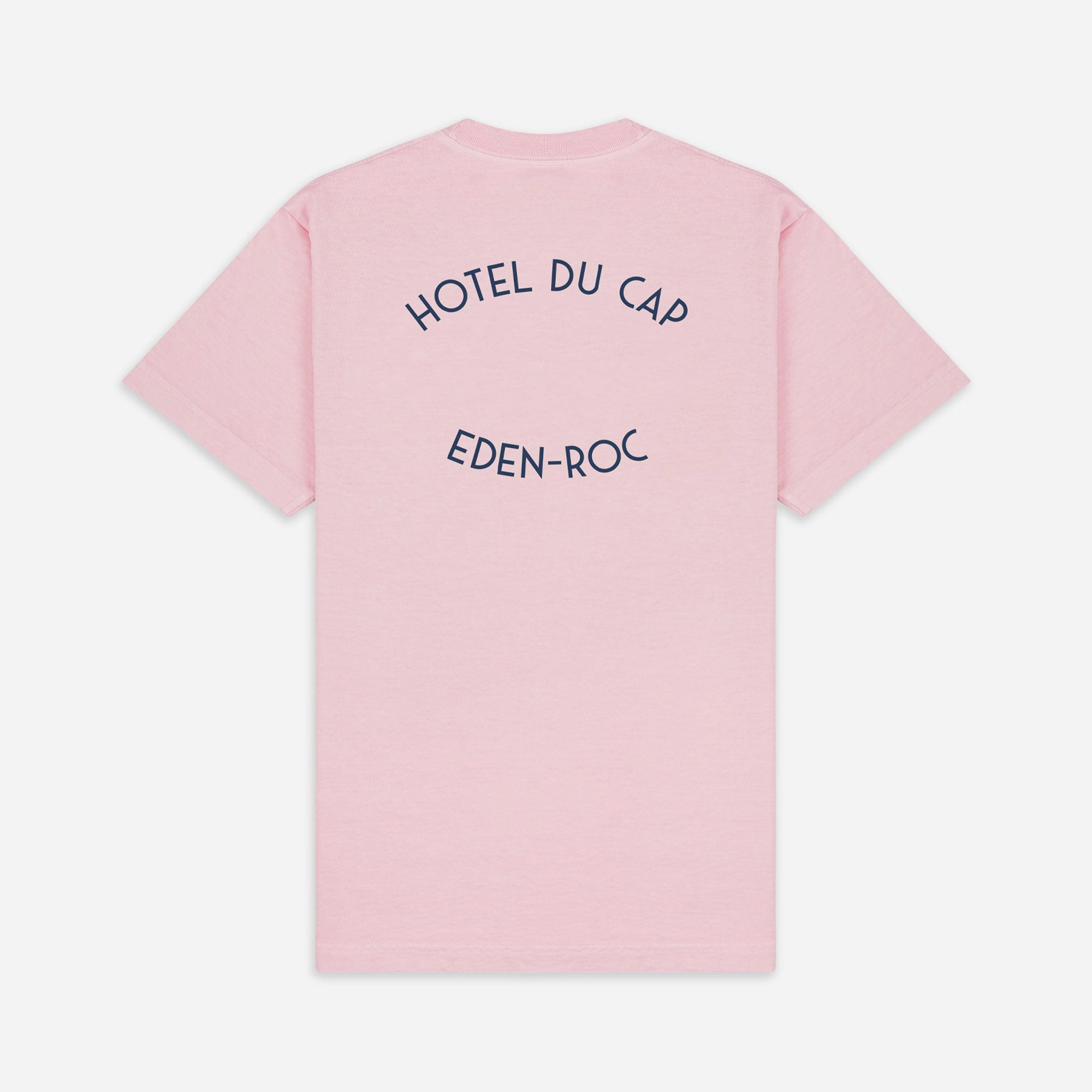 SPORTY & RICH | HOTEL DU CAP T-SHIRT { EDEN PINK/NAVY