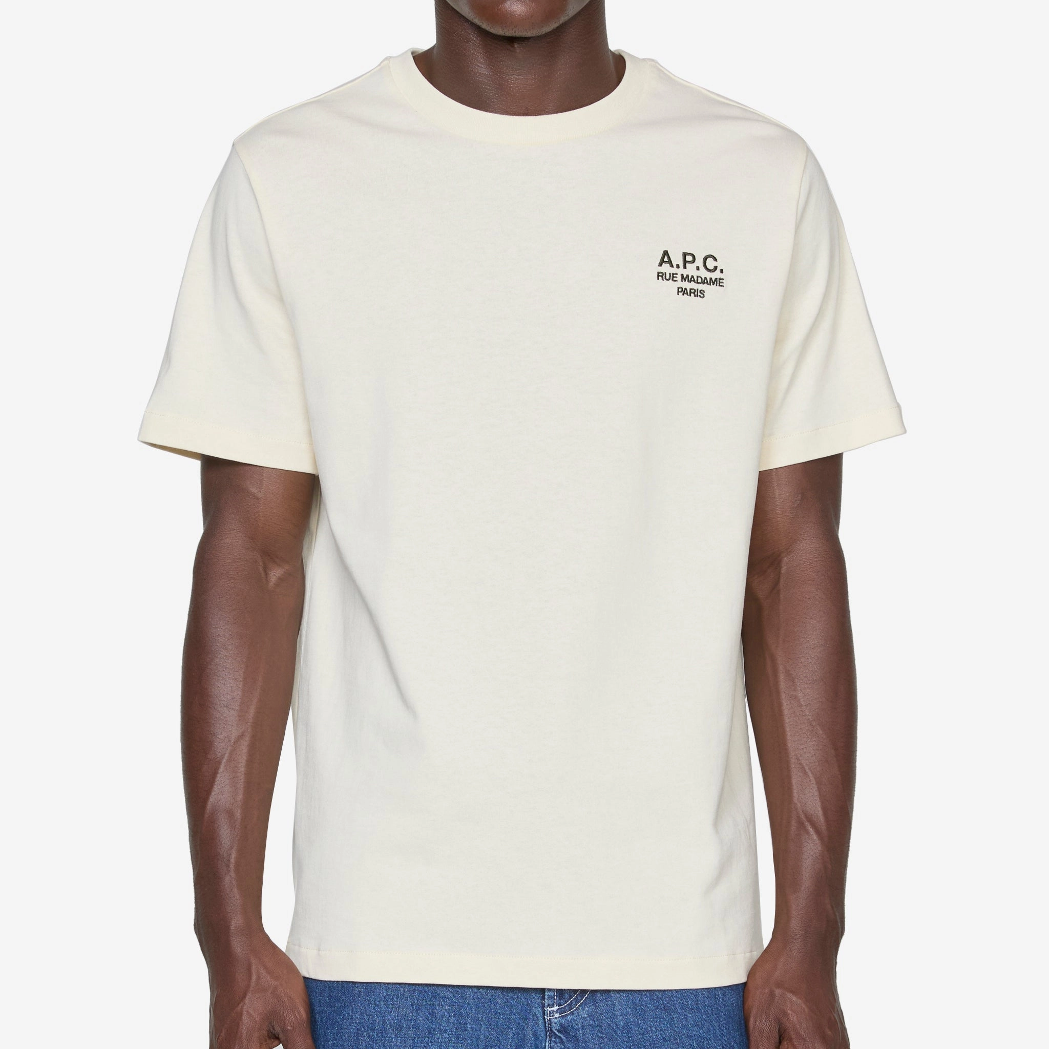Standard Rue Madame T-Shirt Ecru | Khaki