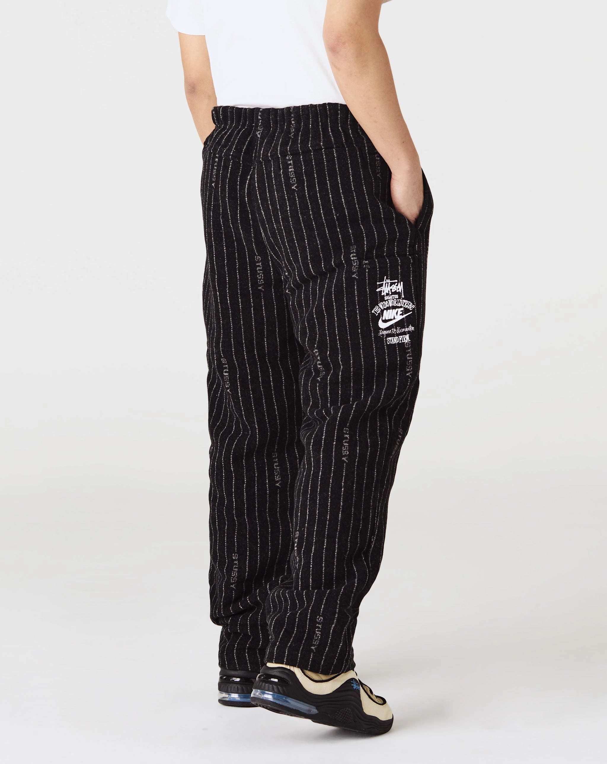 Stüssy x Striped Wool Pants