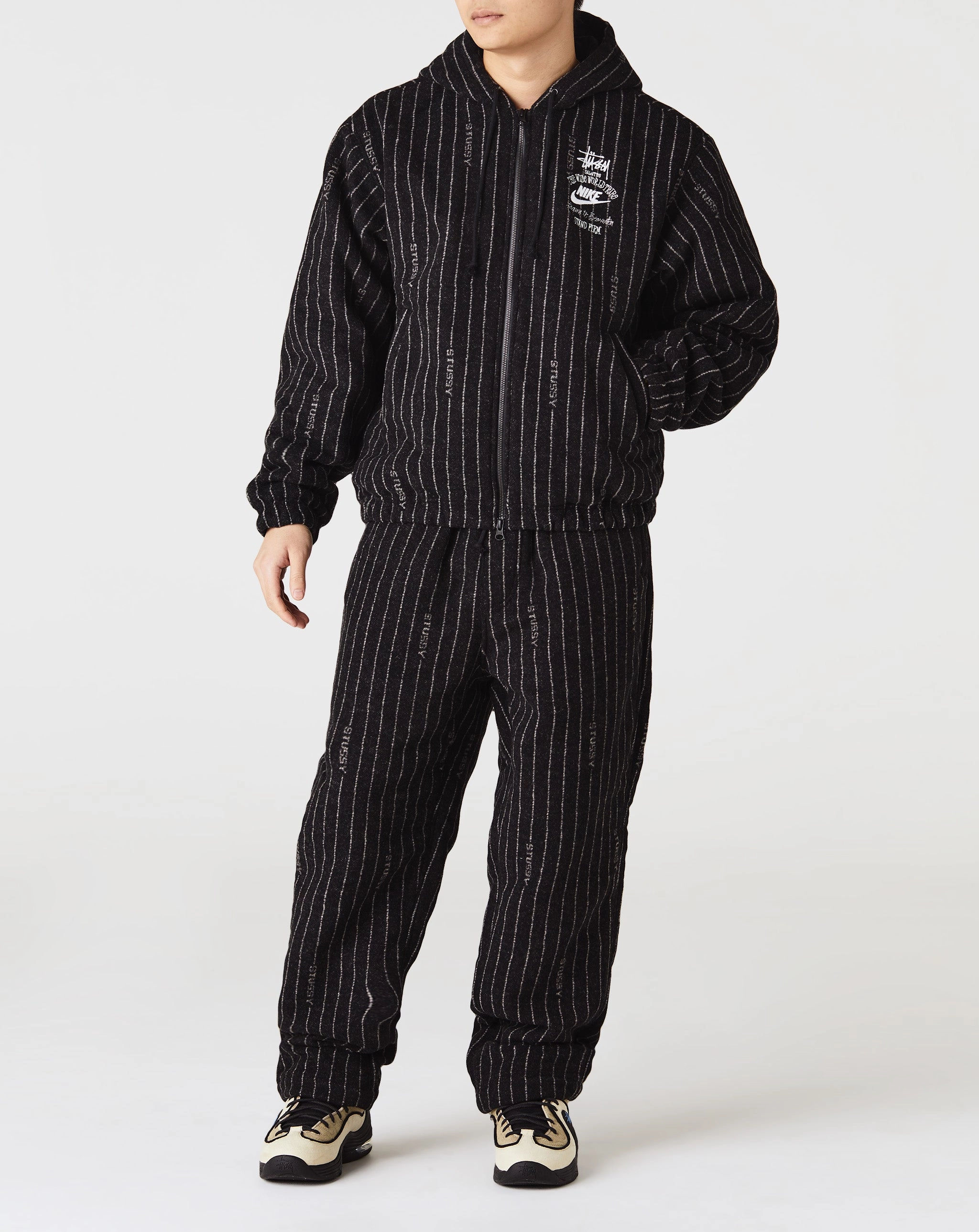 Stüssy x Striped Wool Pants
