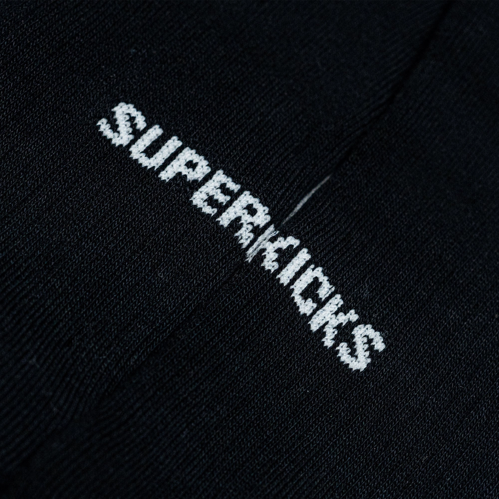Superkicks | CREW SOCKS  { BLACK/PURPLE/GREEN
