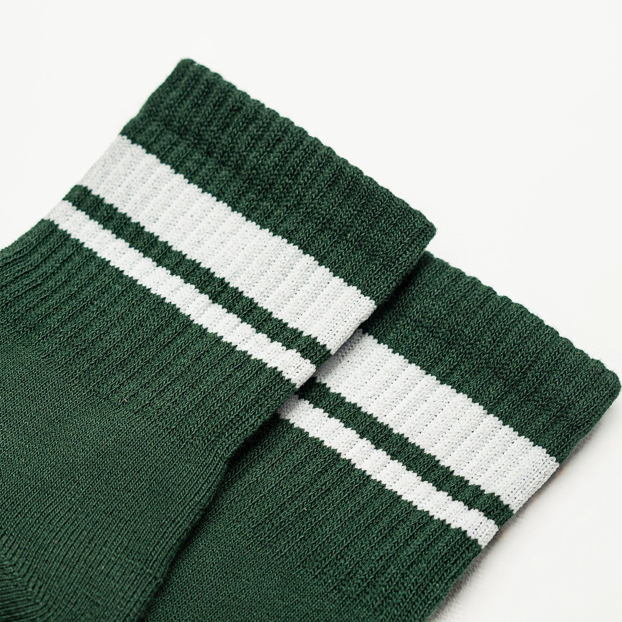 Superkicks | CREW SOCKS  { GREEN