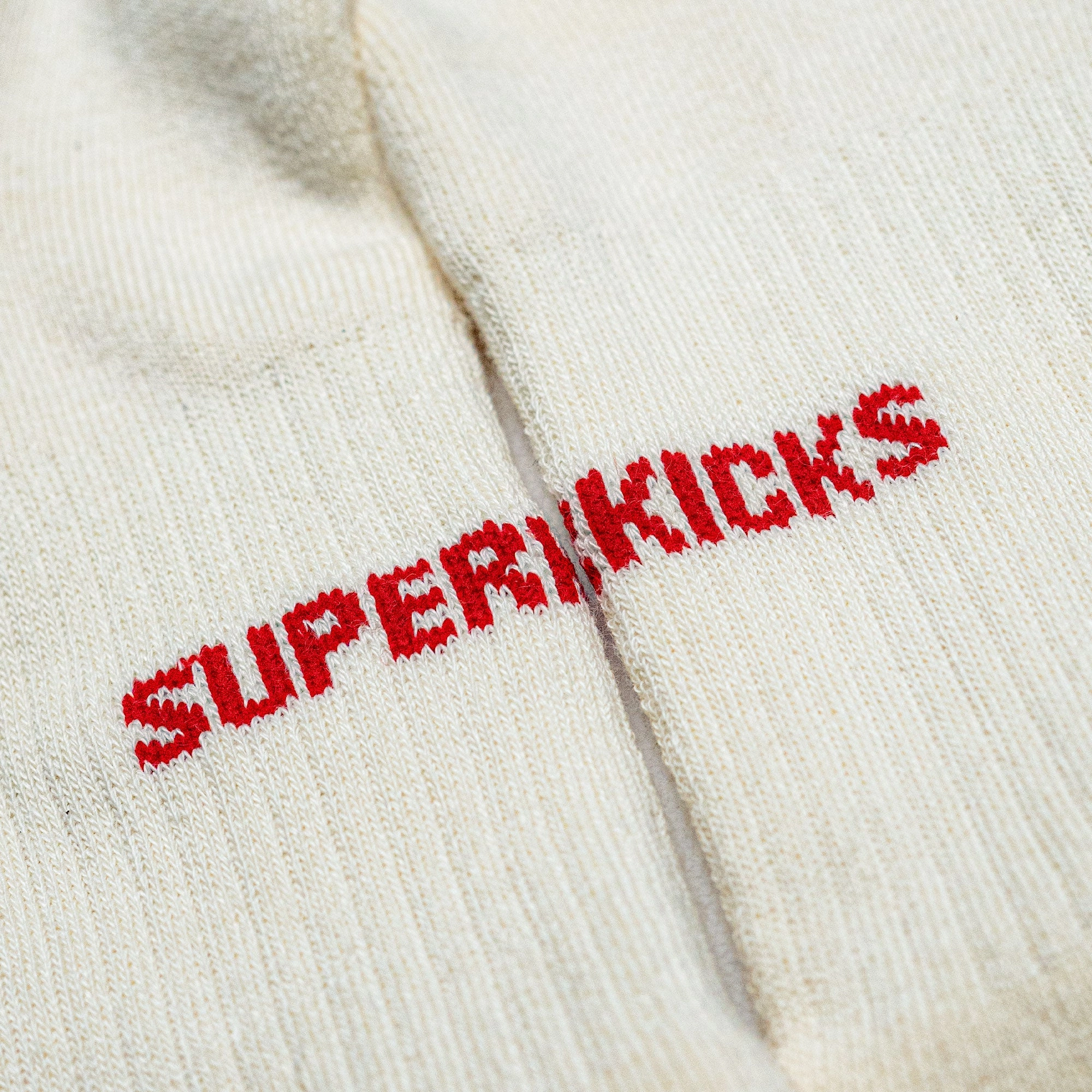 Superkicks | CREW SOCKS  { WHITE/PURPLE/BLUE