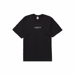 SUPREME SS22 CLASSIC TEE BLACK (NEW)