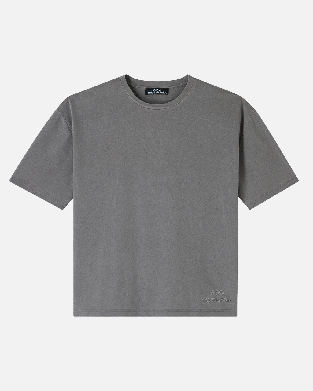 Tame Impala x A.P.C. Floater T-Shirt Charcoal Grey