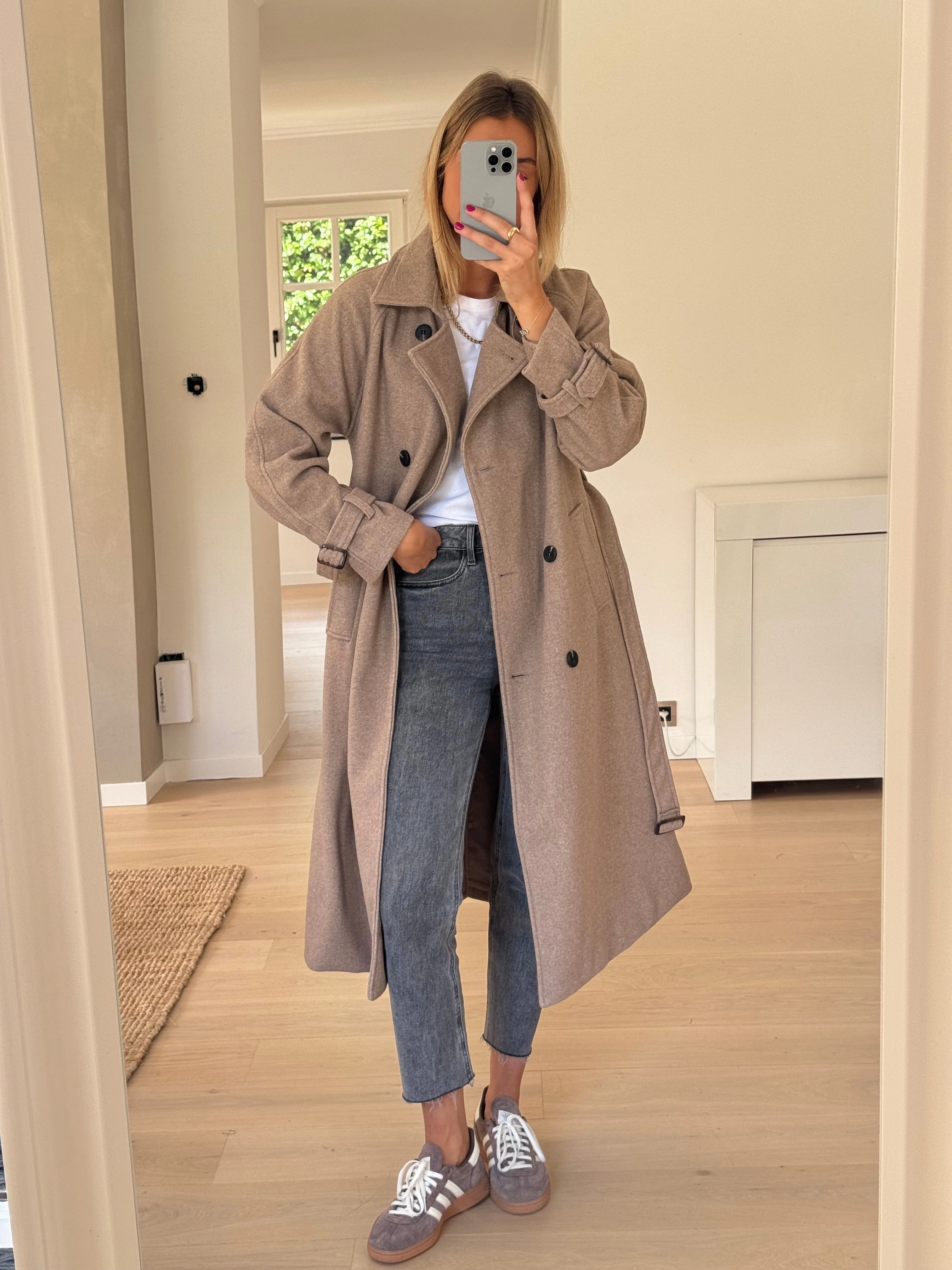 Taupe Jannah Coat