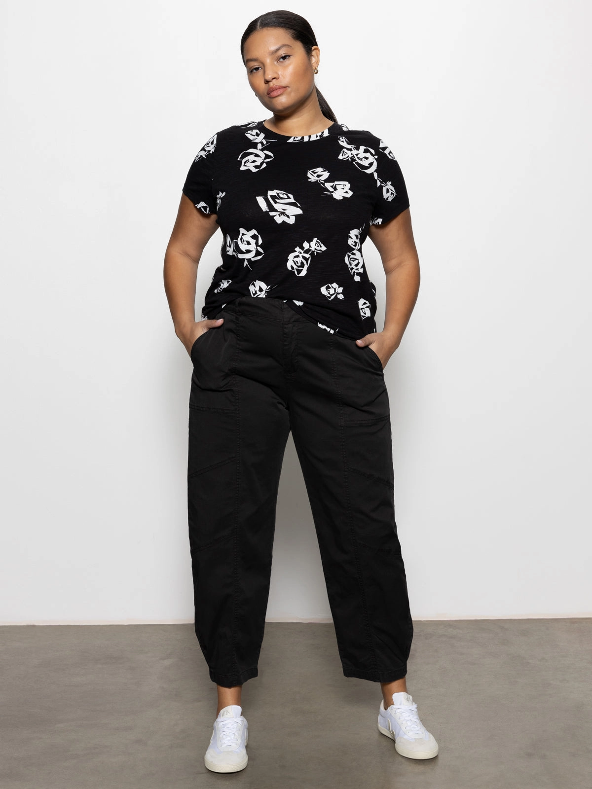 The Perfect Tee Rose Pop Extended Sizing