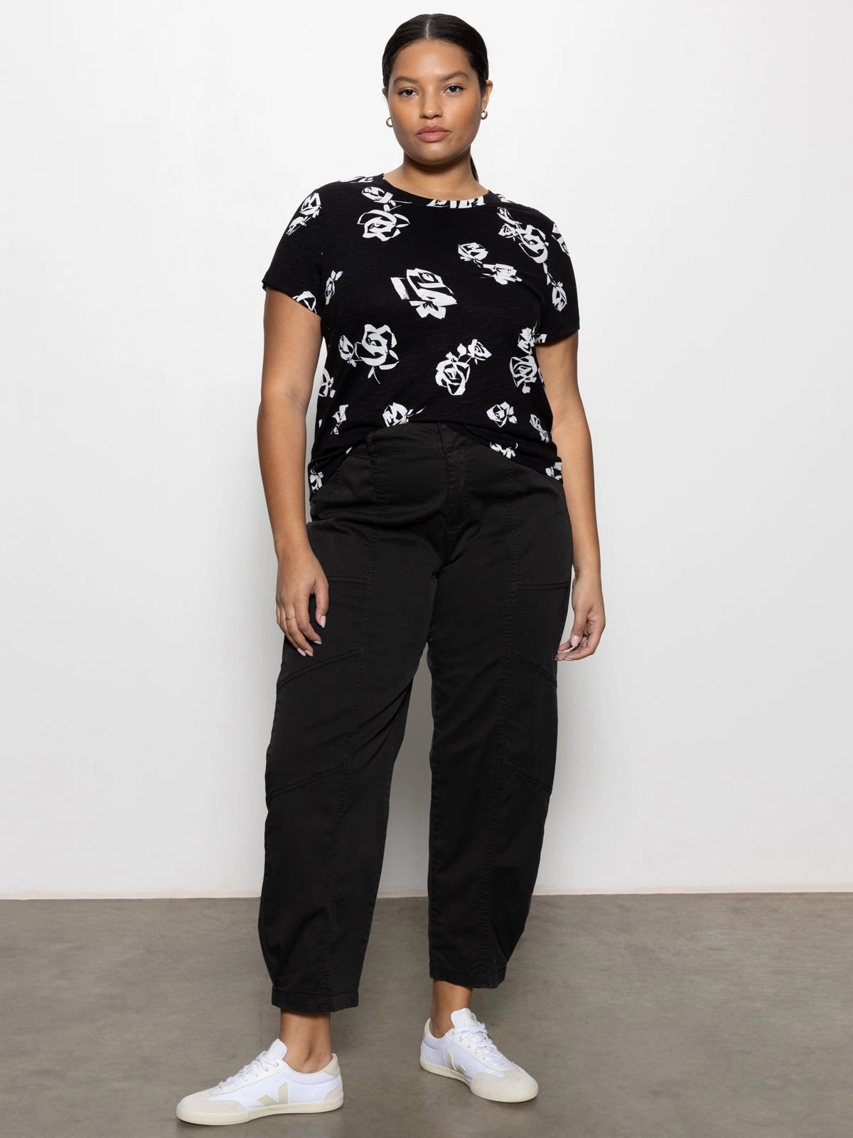 The Perfect Tee Rose Pop Extended Sizing
