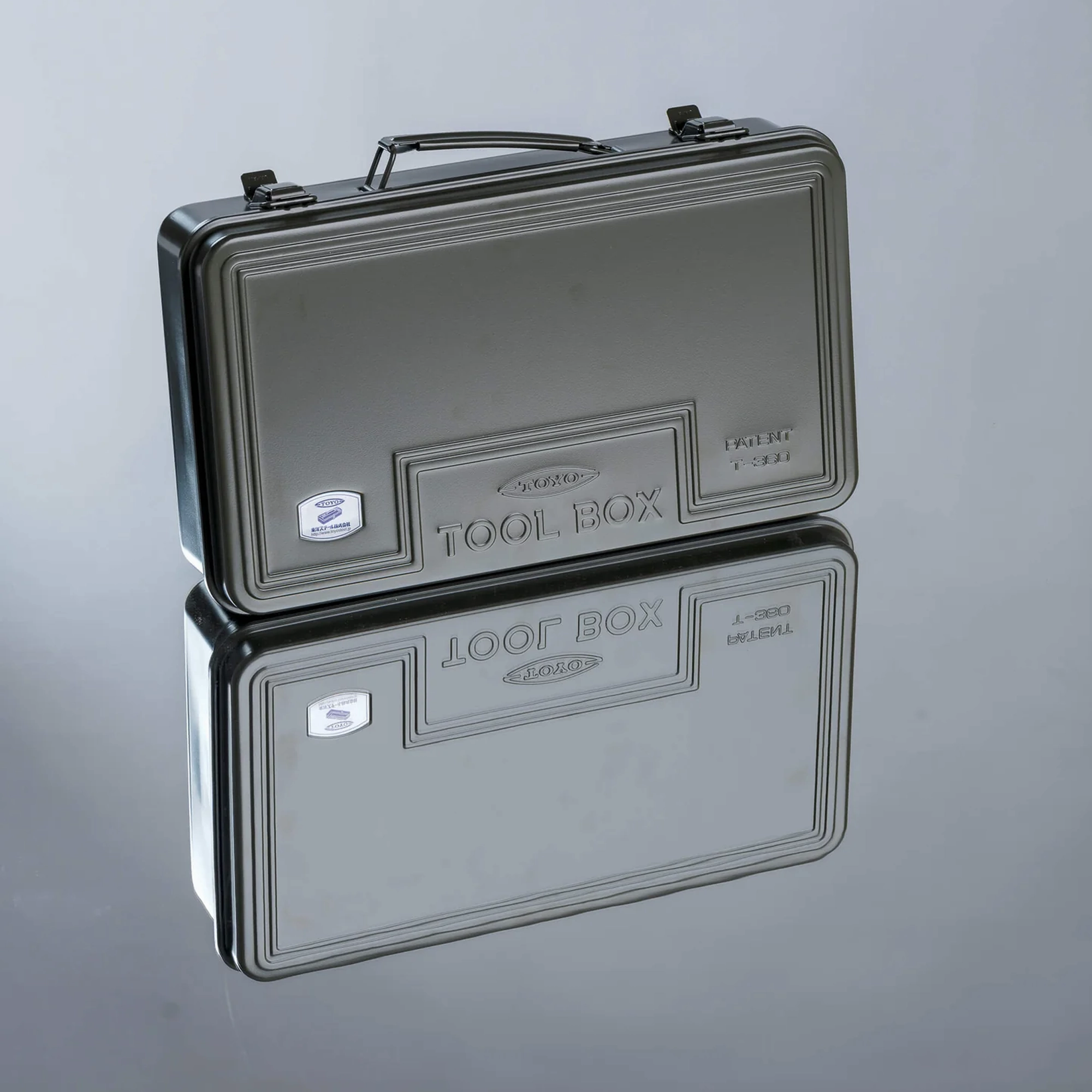 Toyo Steel Trunk Shape Toolbox T-360 MG Moss Green