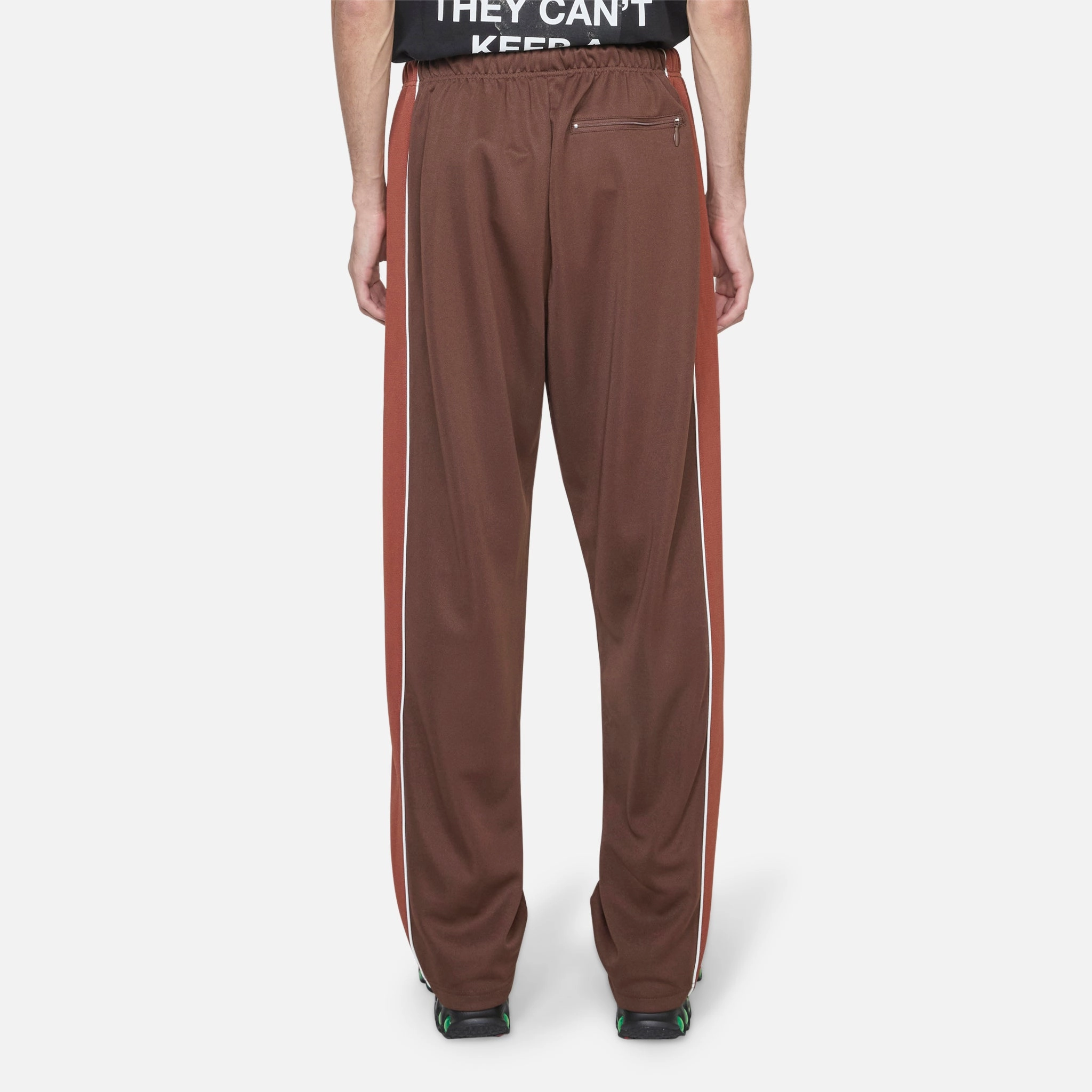 Tricot Straight Track Pants Chestnut