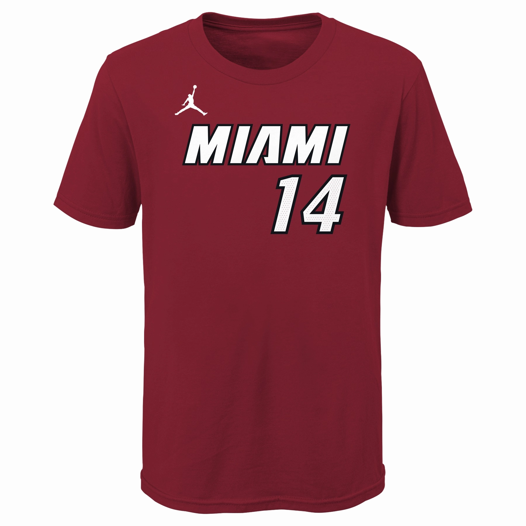 Tyler Herro Nike Jordan Brand Statement Red Name & Number Youth Tee