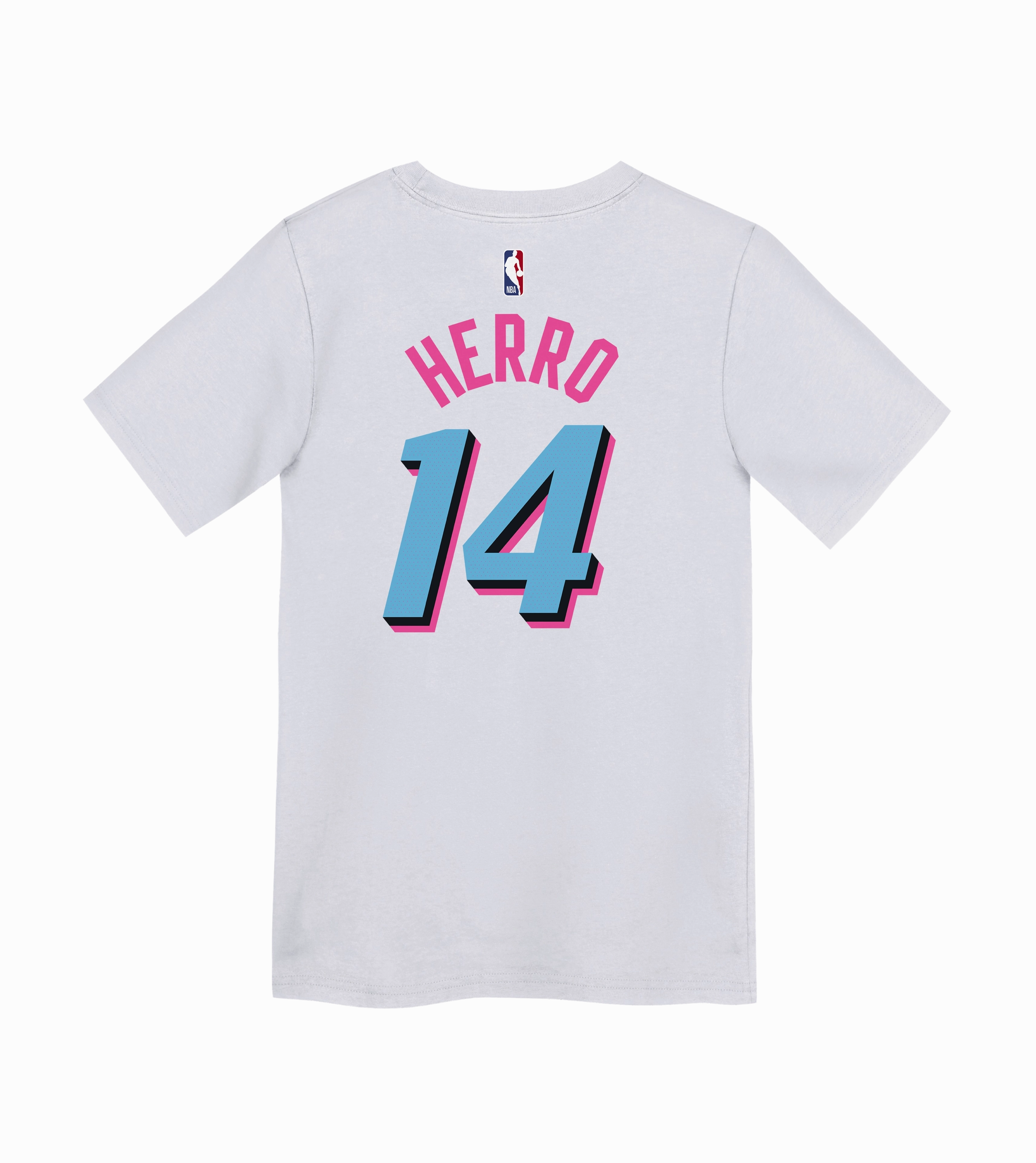 Tyler Herro Nike Original Vice Name & Number Kids Tee