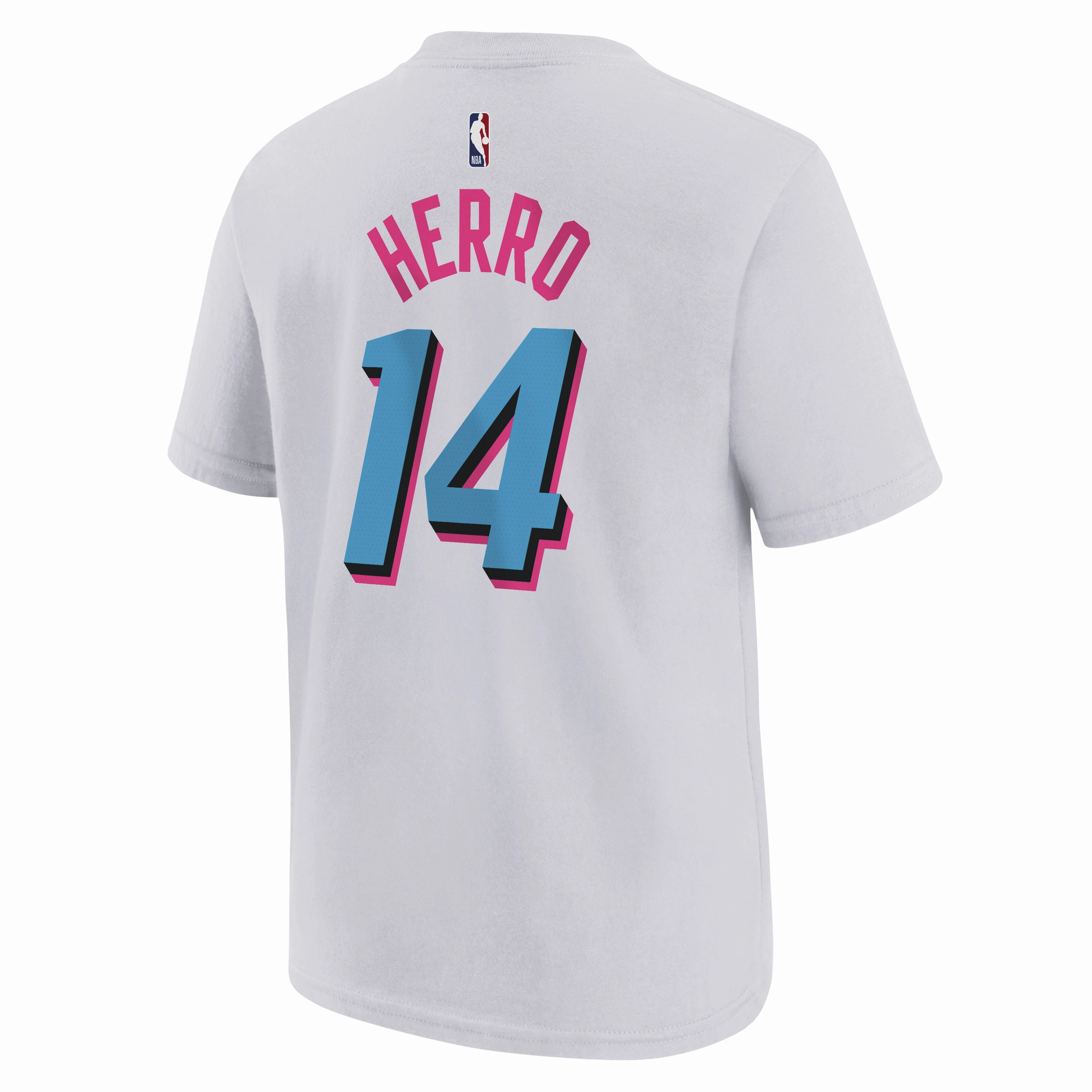 Tyler Herro Nike Original Vice Name & Number Youth Tee