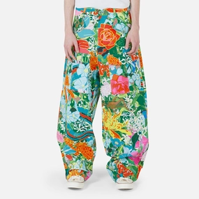 Unisex Camo Print Cargo Pant Multi